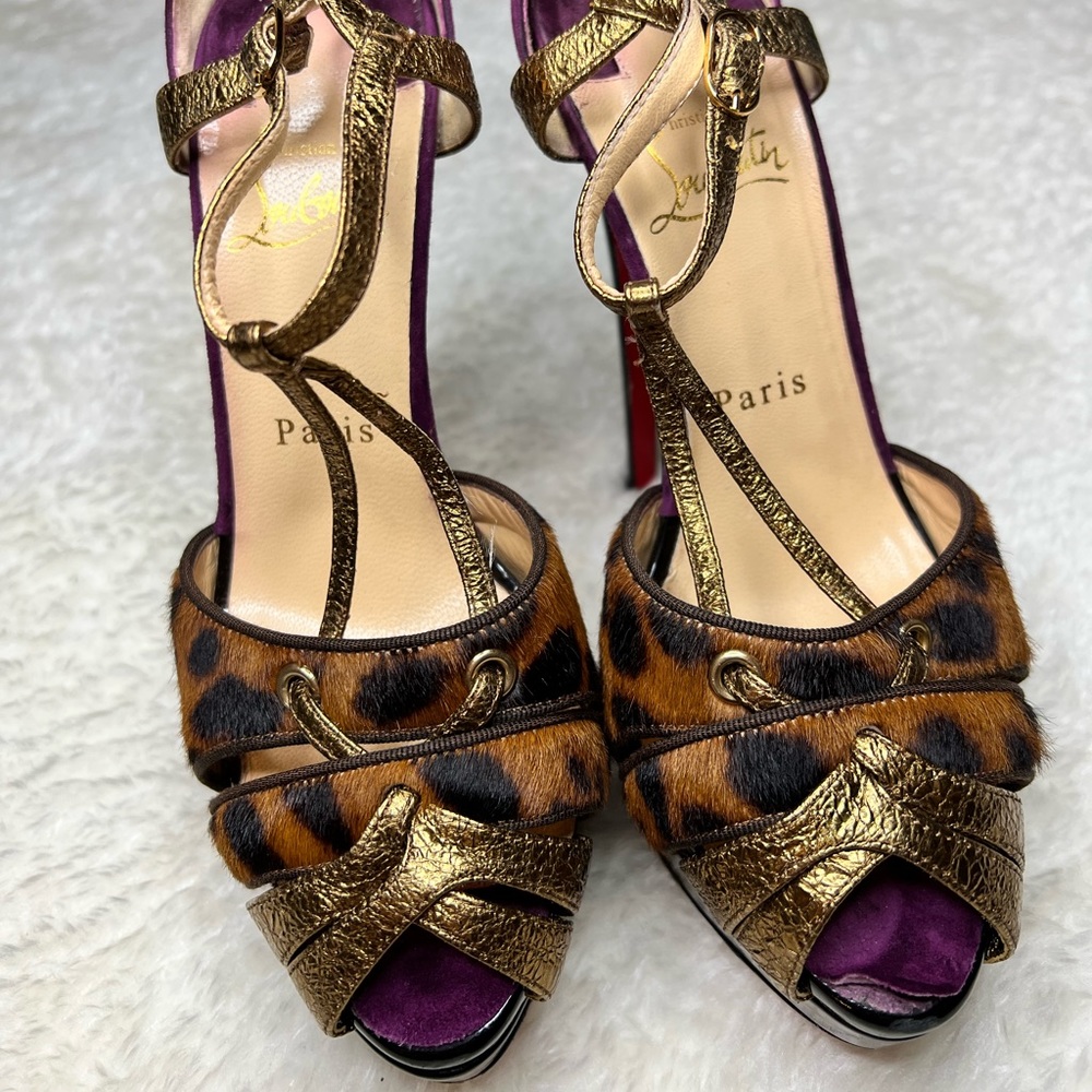 Christian Louboutin Heels size 37 1/2 Genalta 150 SP